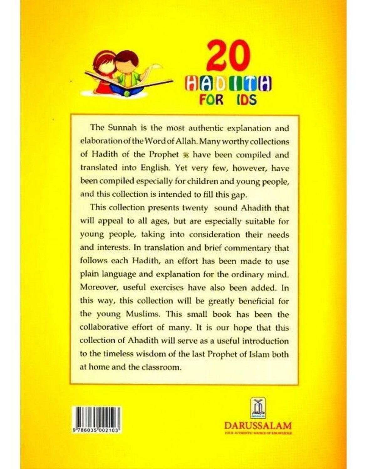 20 Hadith for Kids by 20 Hadith for Kids