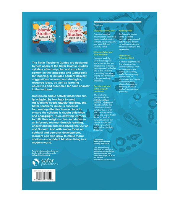 Teacher’s Guide for Islamic Studies: Book 5 – Learn about Islam Series | Lesson Planning & Classroom Support (Softcover, 67 Pages)