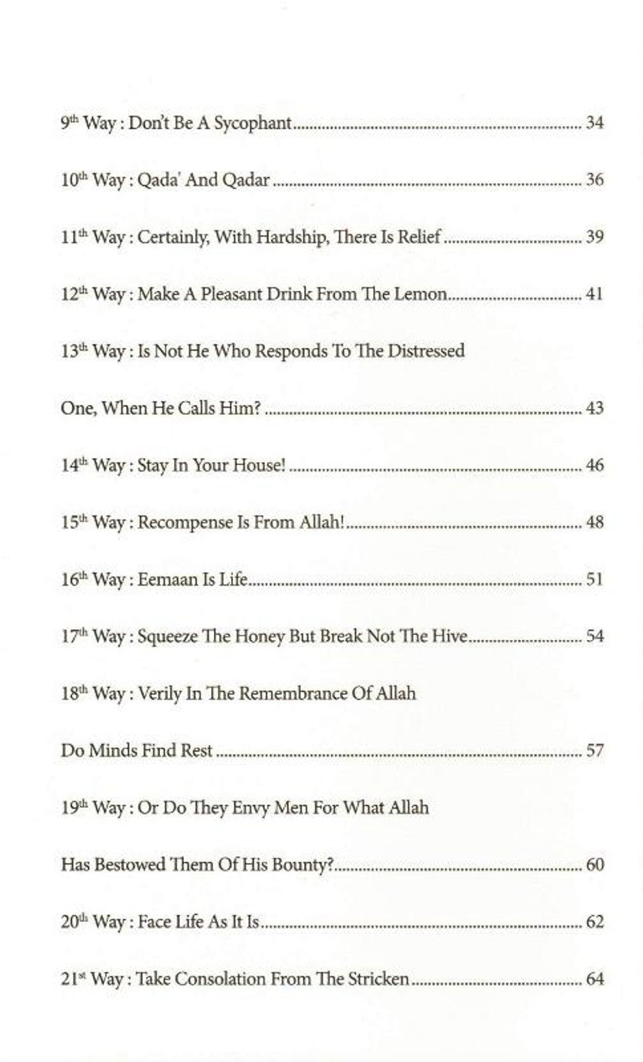 30 Ways to Attain Happiness By Muhammad Bin Abd1llah Ash-Shaayi