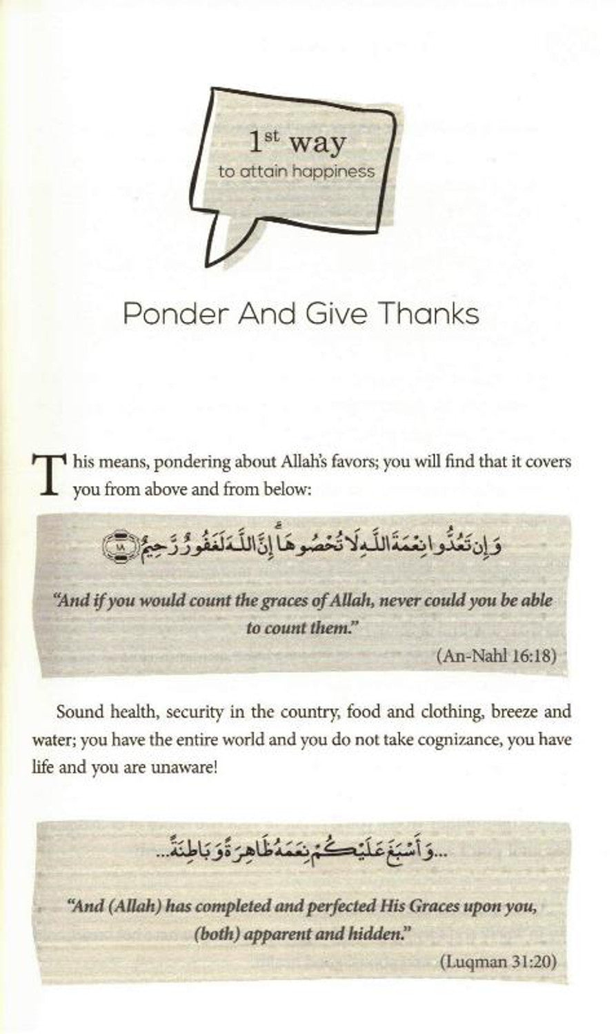 30 Ways to Attain Happiness By Muhammad Bin Abd1llah Ash-Shaayi