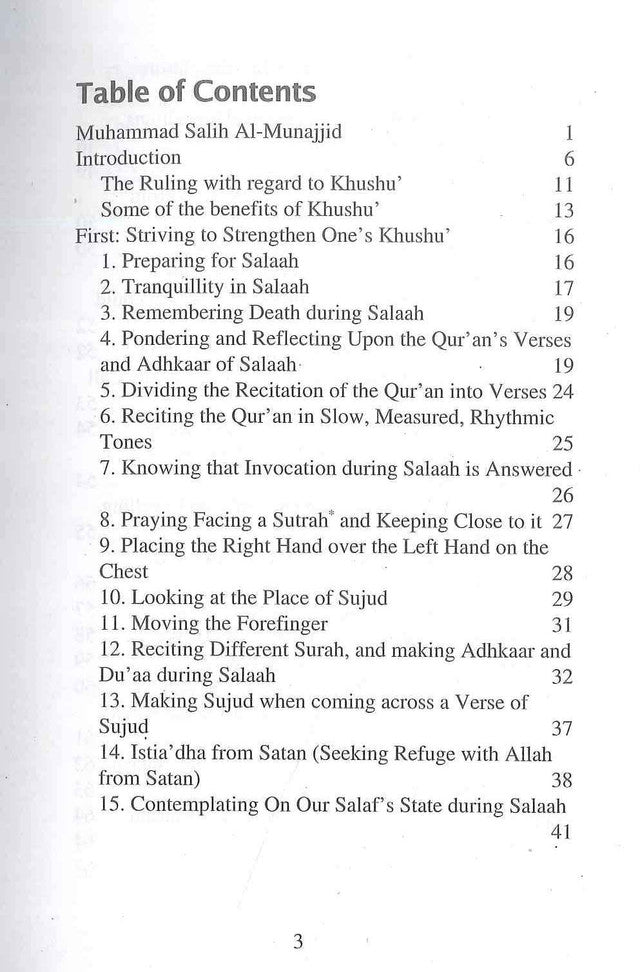 33 Ways To Concentrate In Your Prayer by Muhammad Salih Al-munajjid