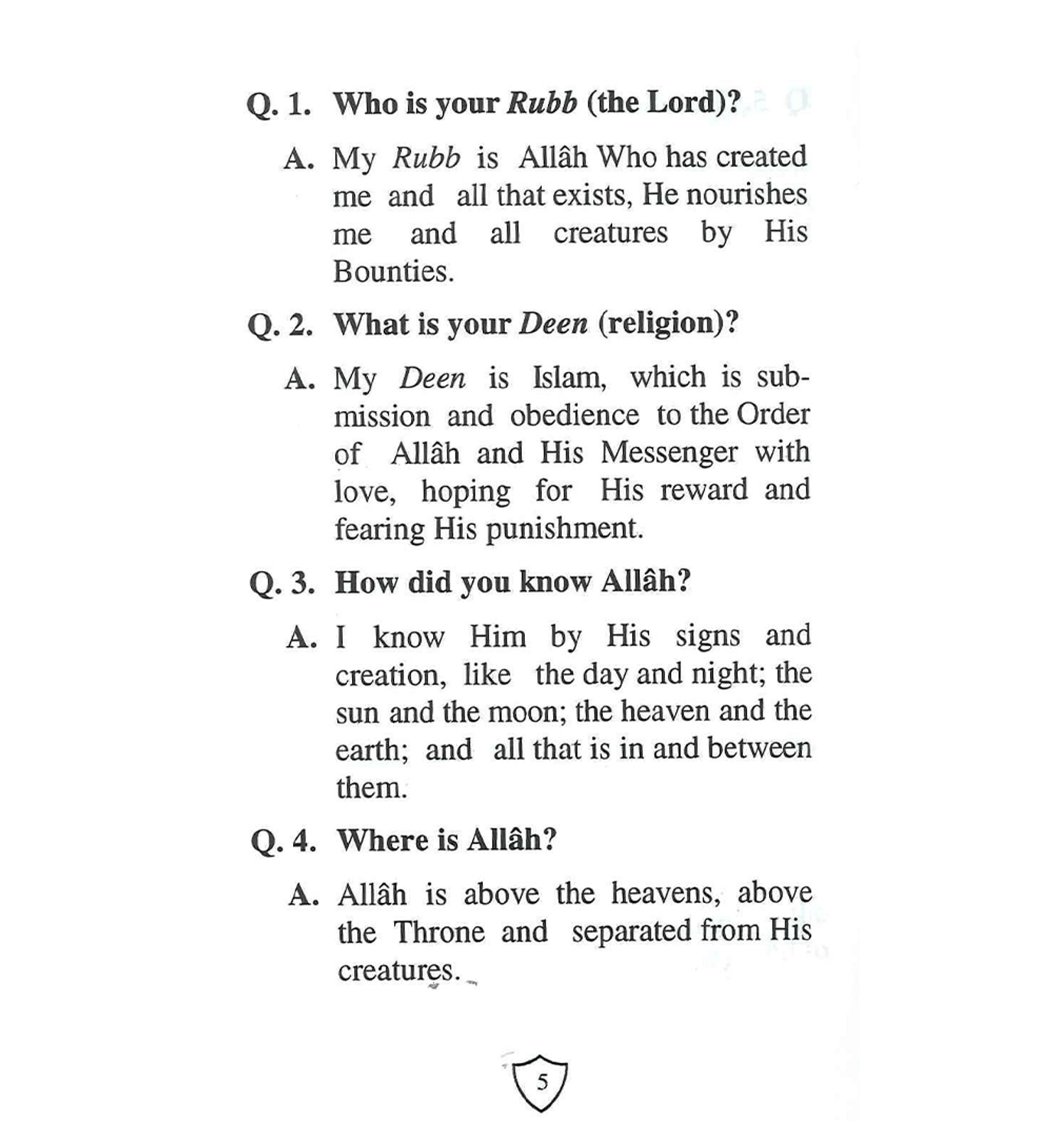 50 Questions & Answers on Islamic Monotheism