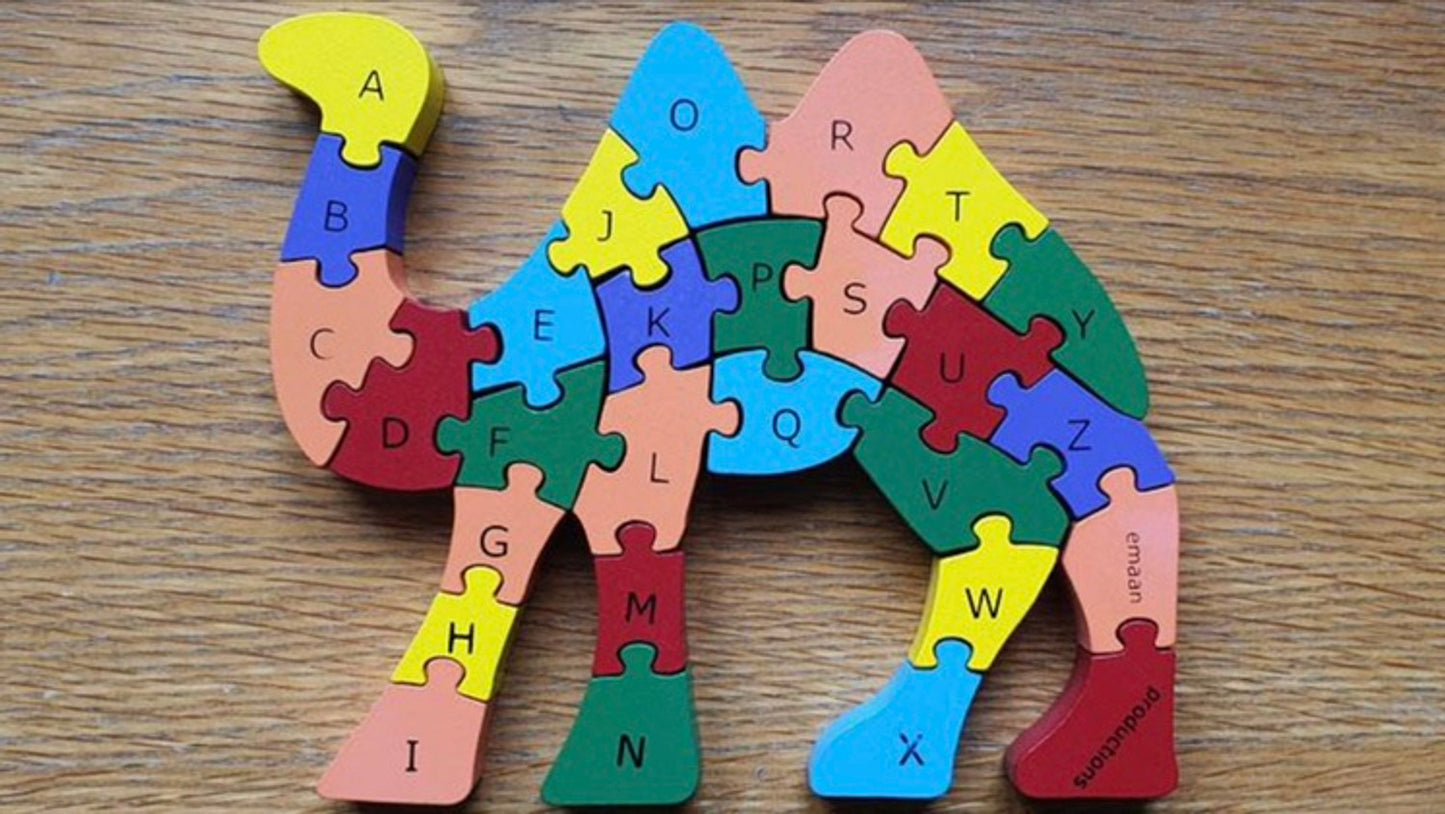 Alphabet Camel – Arabic & English Interactive Learning Toy for Kids