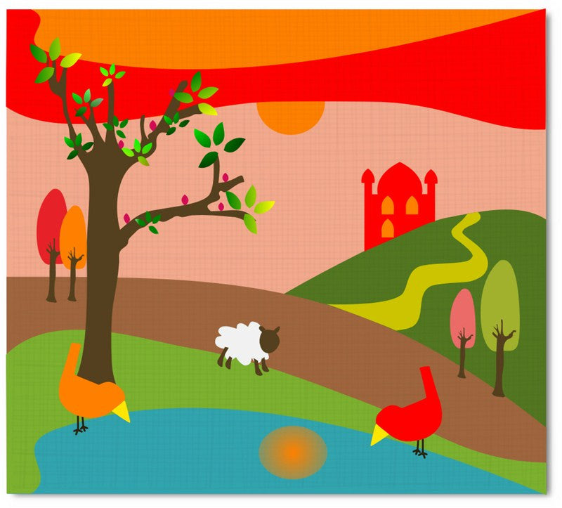 Prayer Times – Book of Colours | Islamic Colouring Book for Kids to Learn Salah Times