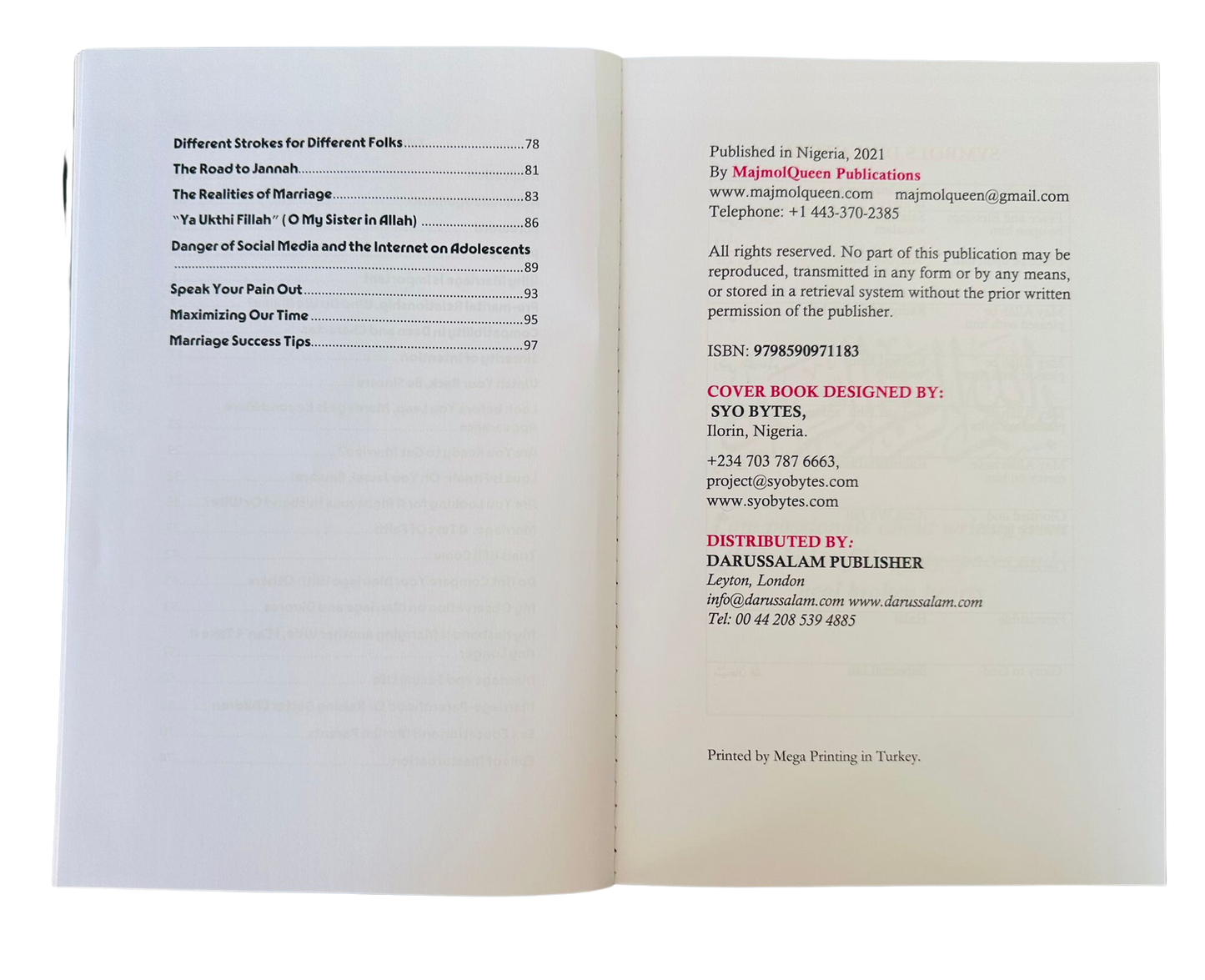 Towards A Successful Marriage by Majeedah Ashim Idris