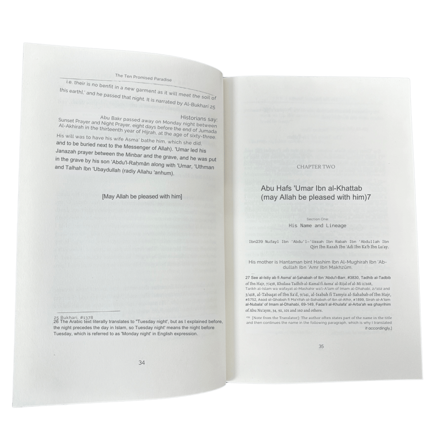 The Ten Promised Paradise by Imam Ibn al-Jawzi