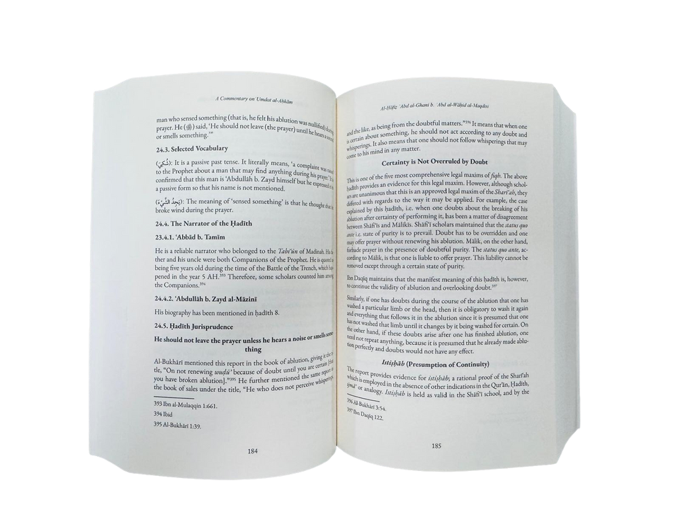 A Commentary on ‘Umdat al-Ahkam (Based on Classical and Contemporary Sources) – 2 Vols