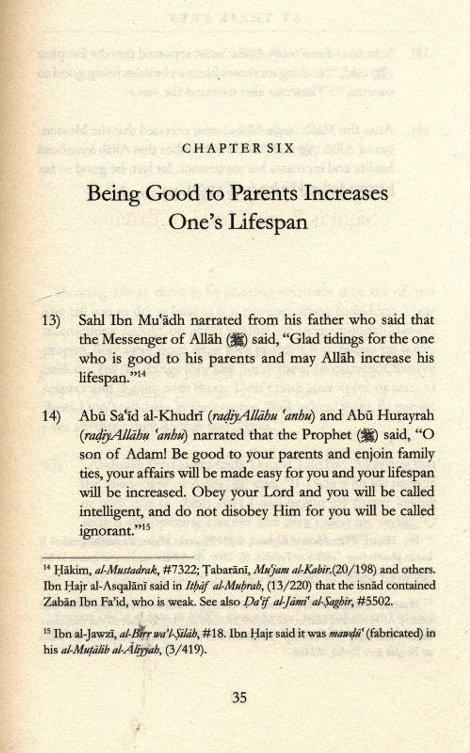 At Their Feet Piety Towards Parents | Ibn al-Jawzi