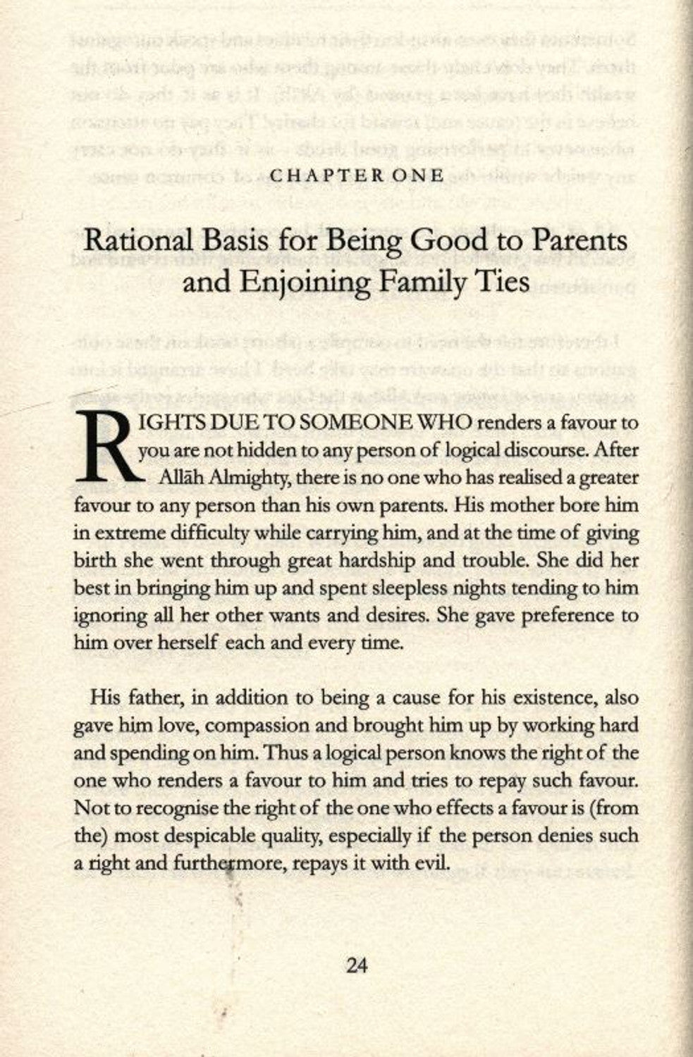 At Their Feet Piety Towards Parents | Ibn al-Jawzi