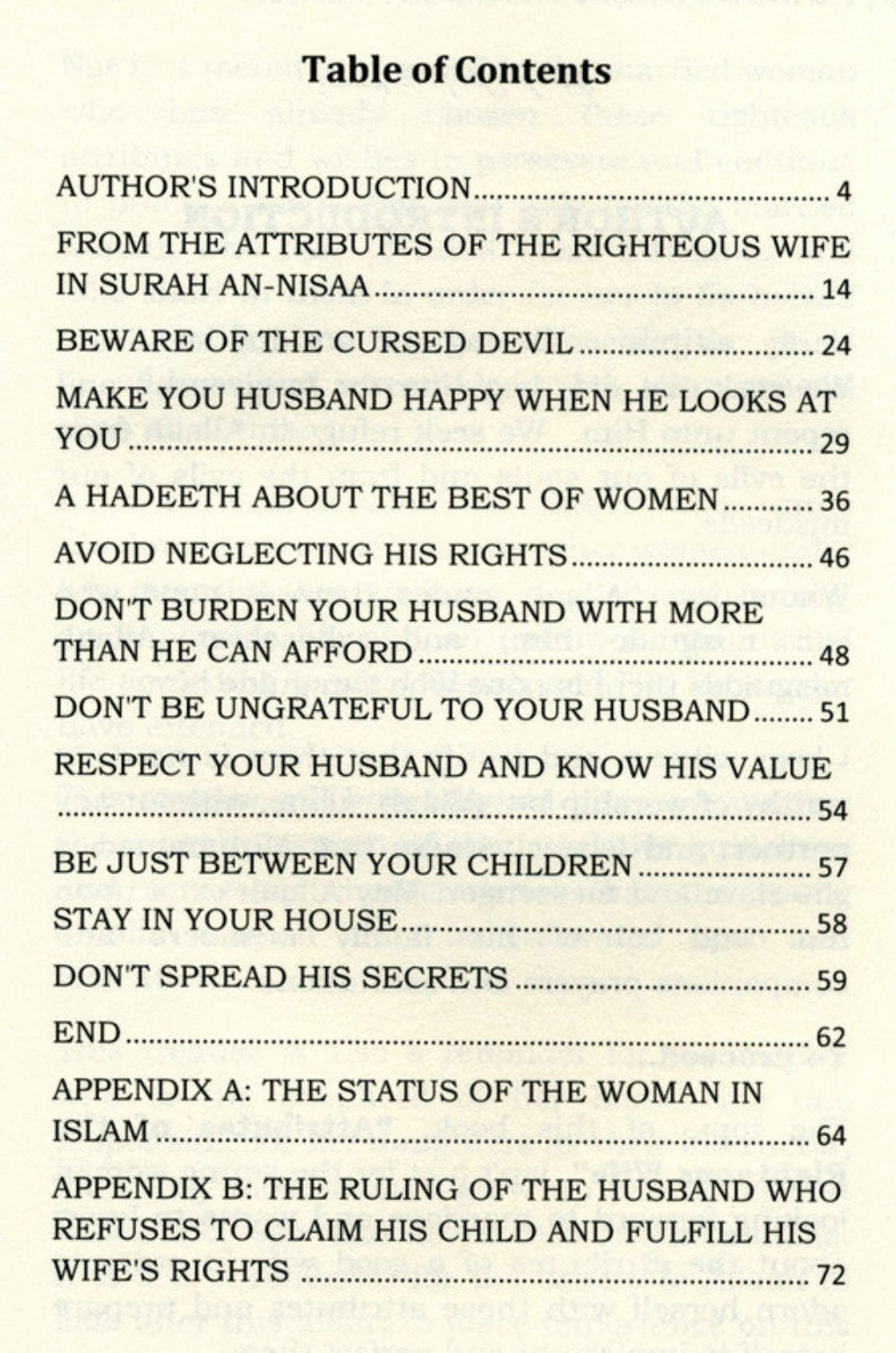Attributes of the Righteous Wife by Shaykh Abdur Razzaq Ibn Abdul Muhsin Al-Abbaad – Islamic Guide to Marital Virtues
www.islamicbrands.org