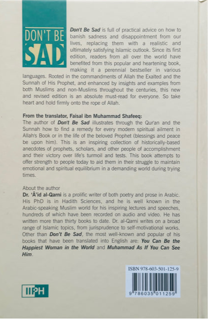 Dont Be Sad : Soft Cover by Dr. Aid al-Qarni