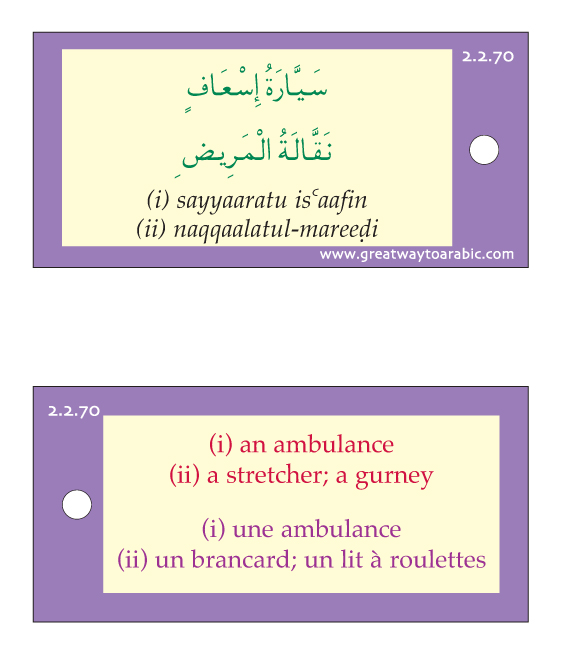 Gateway to Arabic Keyword Rings – Pack Two | Interactive Arabic Vocabulary Learning Rings 2