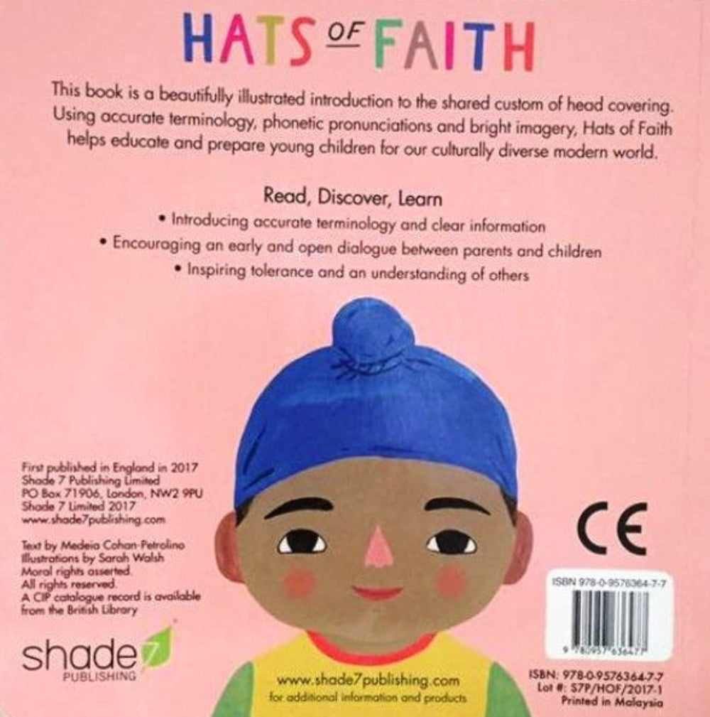 Hats of Faith Children’s Book – Learn About Different Religions & Cultures-islamicbrands.org