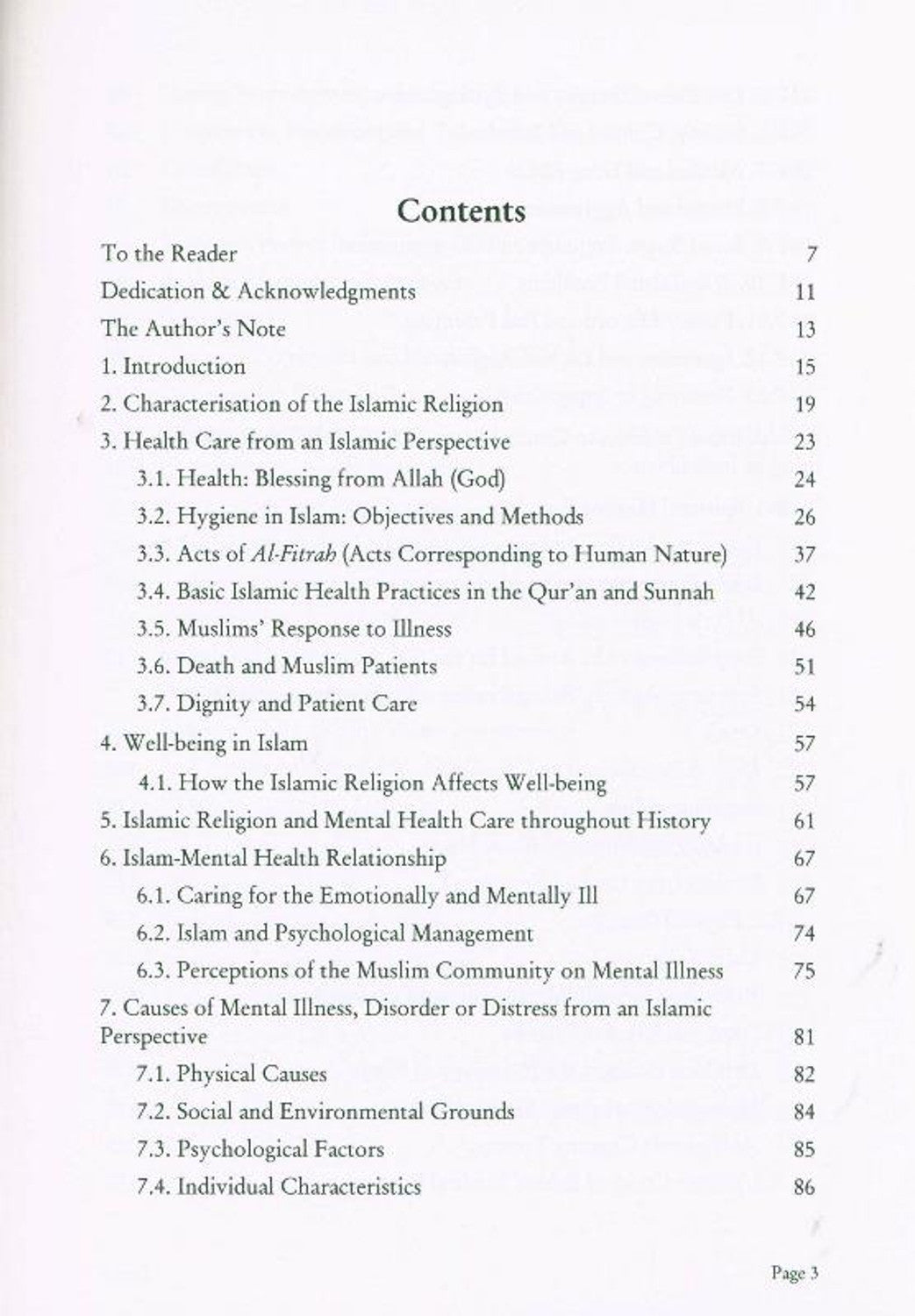 Health care and wellbeing in Islam by Dr. Abdul Karim Awad