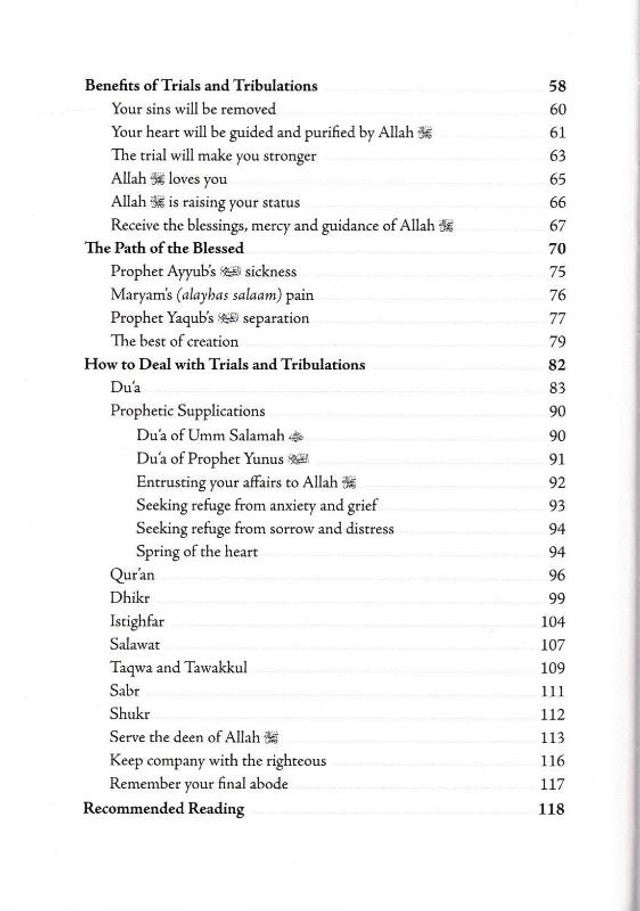 Trial and Tribulations (an islamic perspective)