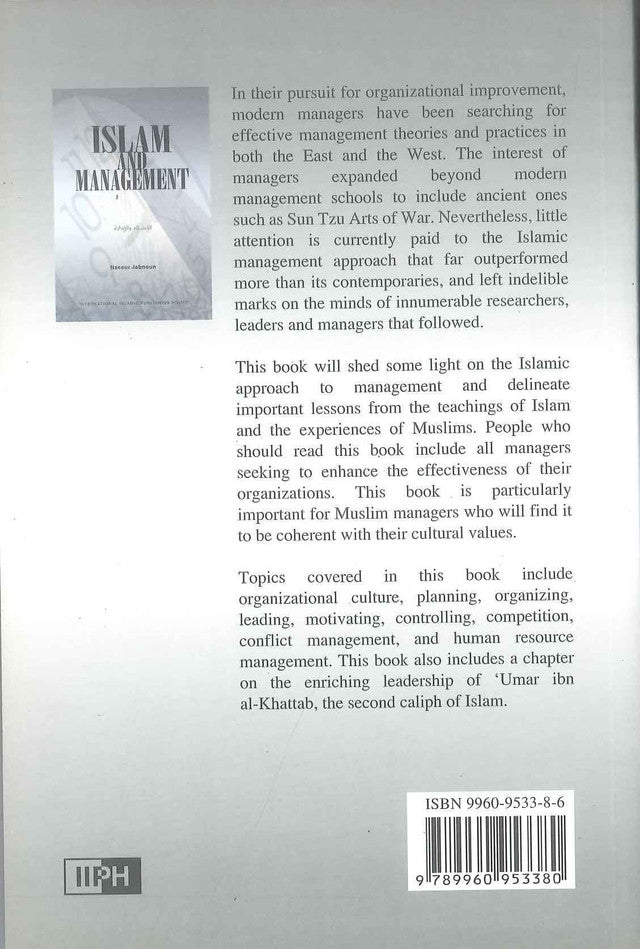 Islam And Management (Hardcover) By Dr. Naceur Jabnoun