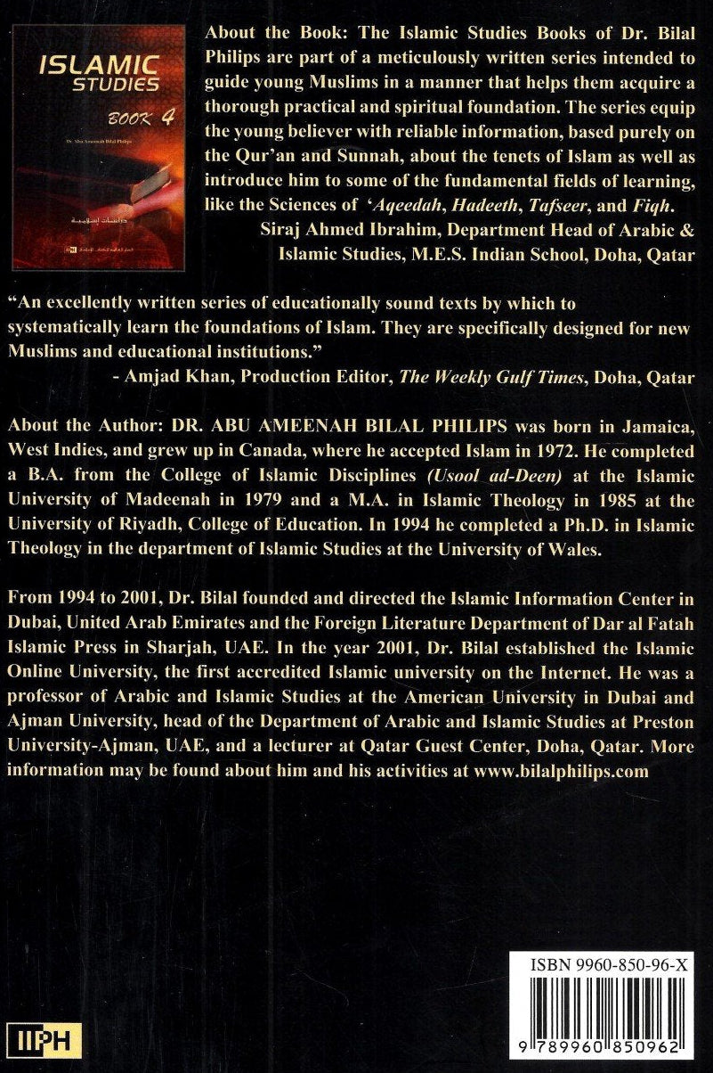 Islamic Studies : Book 4 by Dr. Abu Ameenah Bilal Philip