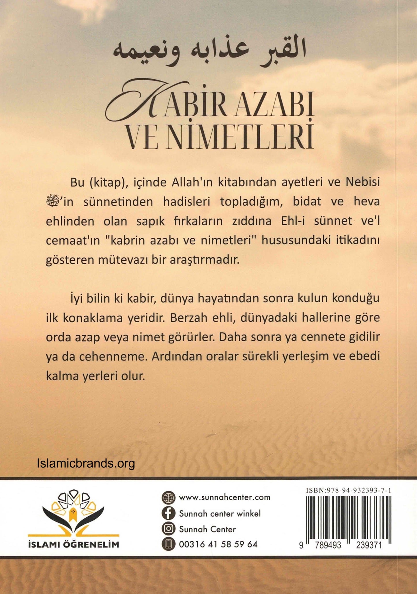 Kabir Azabı ve Nimetleri (Turkish Language) | Imam Muhammed Al-Vassabi-islamicbrands