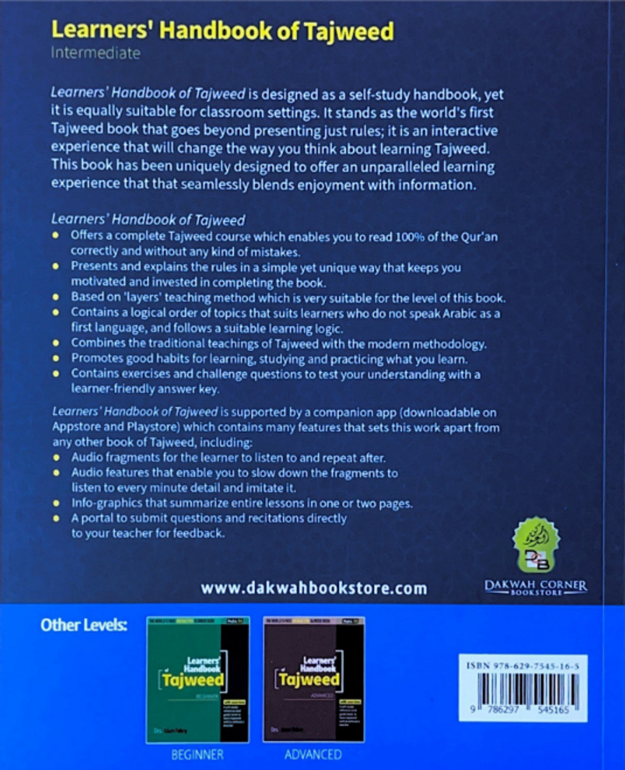 Learner's Handbook of Tajweed By Dr Islam Fekry