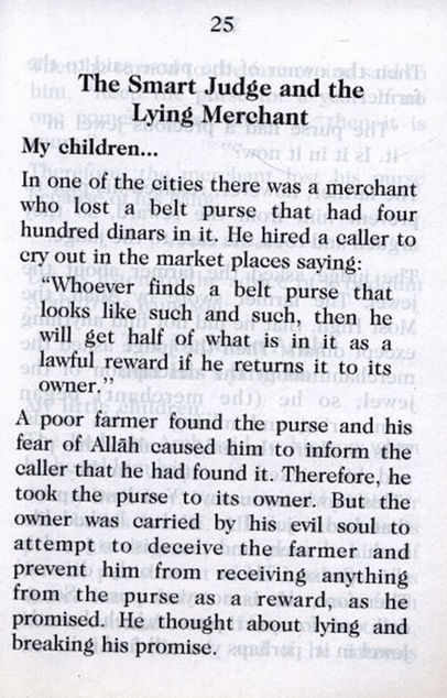 Lying Is In The Hell-Fire-Islamic Children’s Guide-Teach Truth & Faith