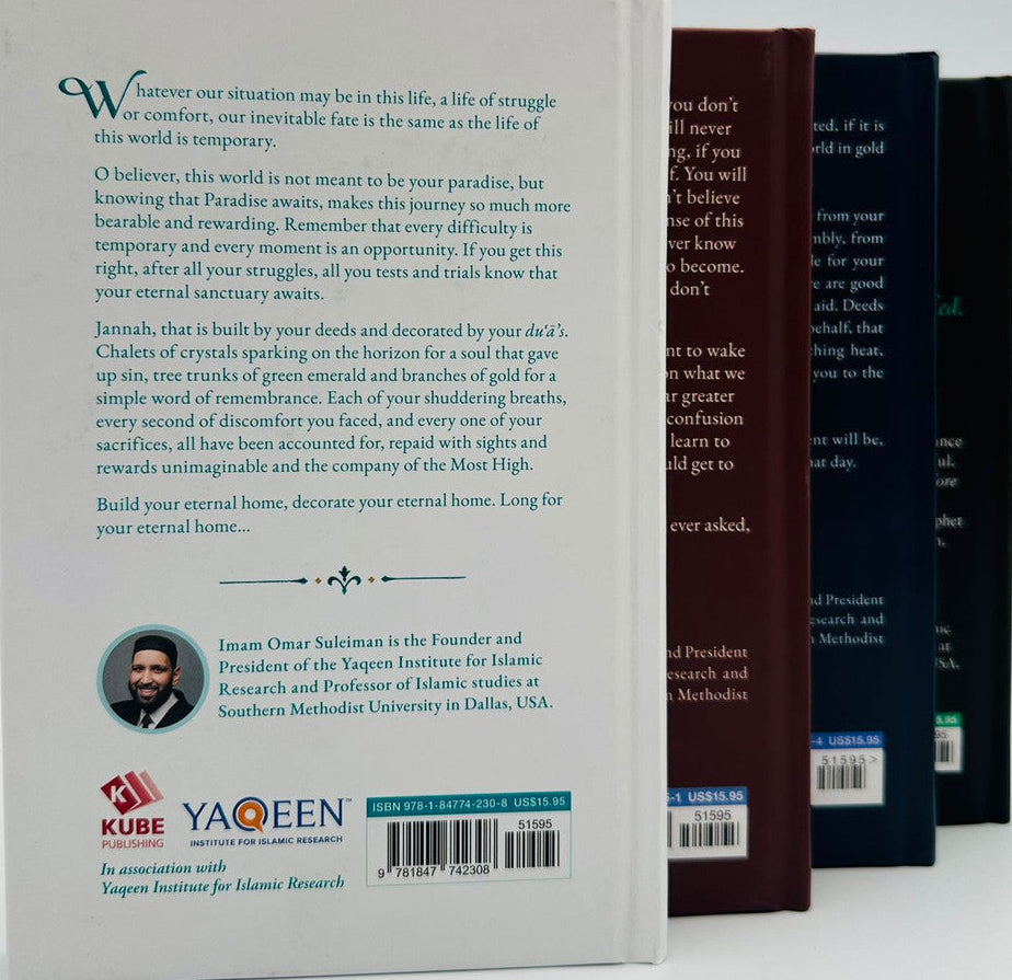 New Collection by Omar Suleiman (4 Books Bundle Set) – Islamic Spirituality -islamicbrands.org