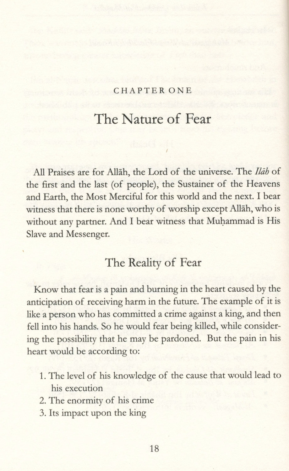 Ranks of the Fearful By Daar Us-Sunnah