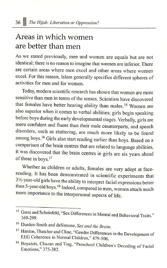 The Hijab : Liberation Or Oppression ? by Dr.Gohar Mushtaq
