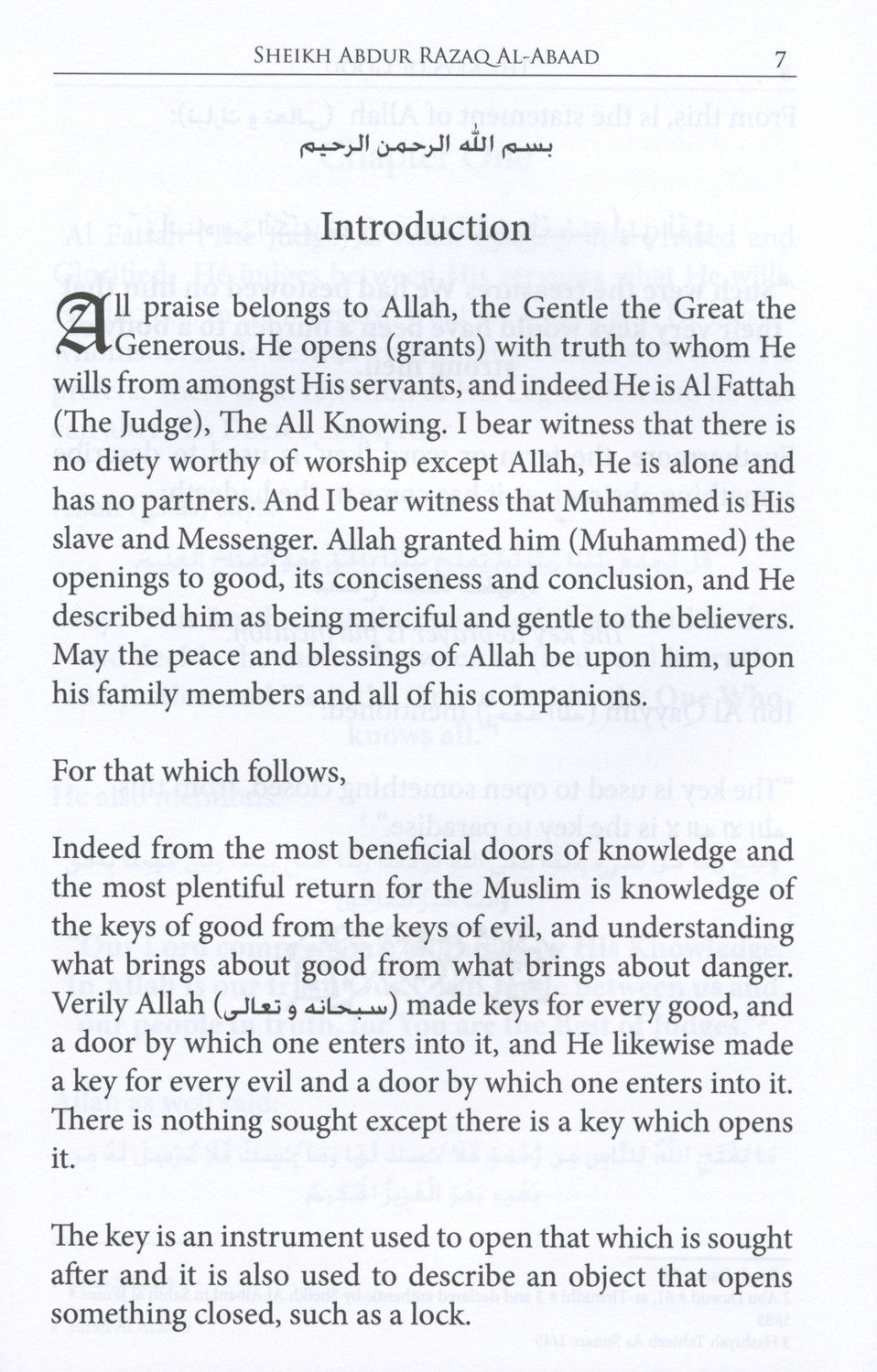The Keys of Good – Islamic Guide to the Keys of Good and Avoiding Evil