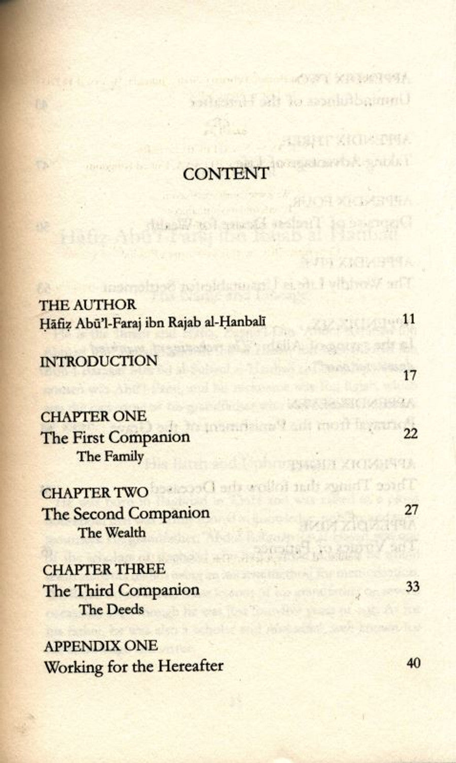 The Three That follow To The Grave | Ibn Rajab Al- Hanbali