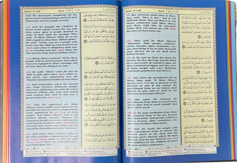 Translation of The Noble Qur’an – English & Arabic (Hardcover Kaba Cover) 8
