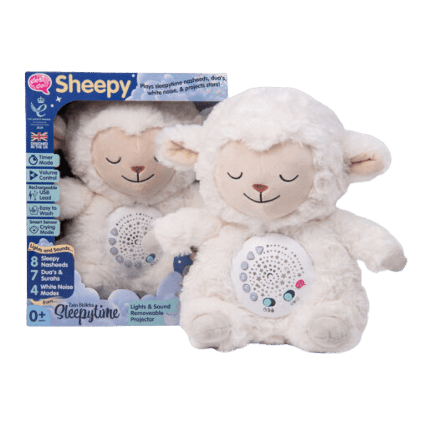 Sheepy the Sleepytime Sheep – Sleep Toy by Desi Doll