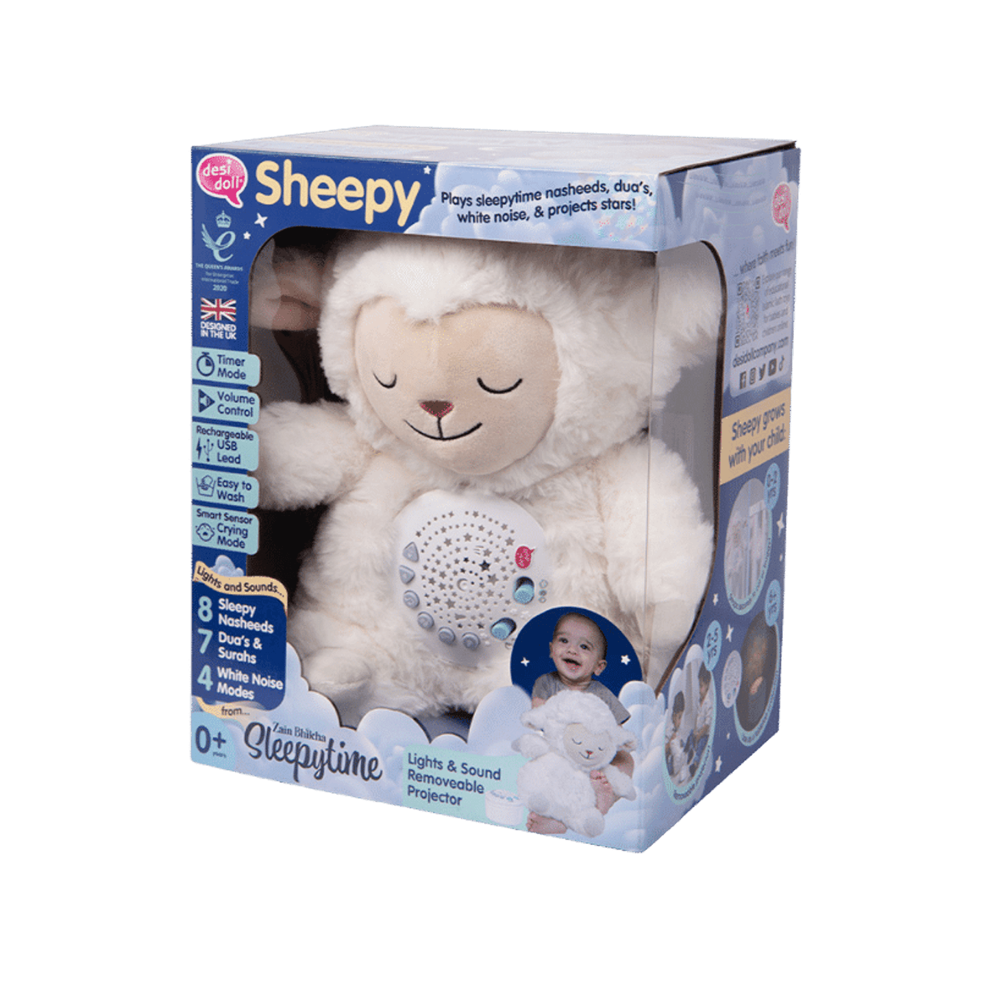 Sheepy the Sleepytime Sheep – Sleep Toy by Desi Doll