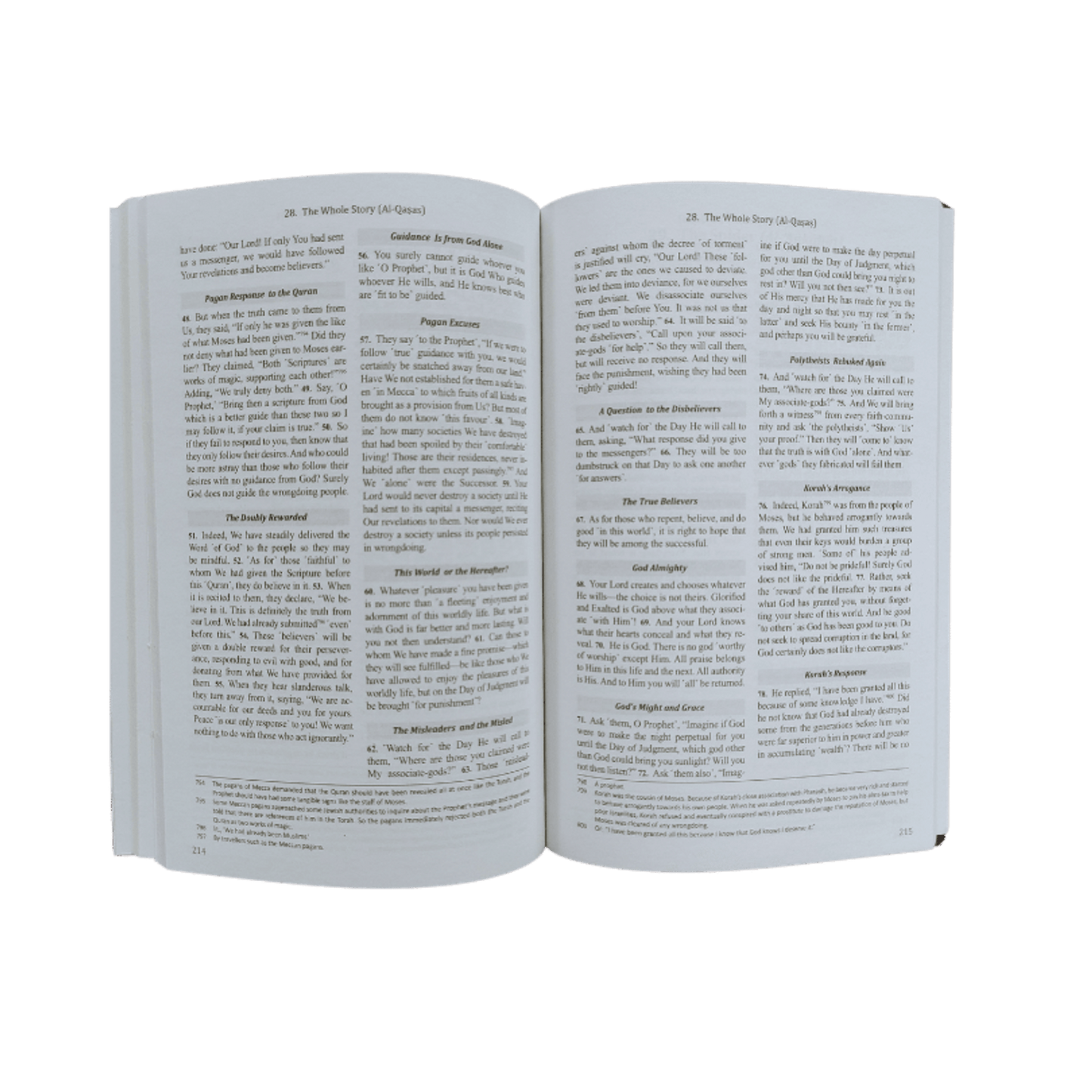The Clear Quran English only Paperback Medium 13.5x20cm ( New Print Edition By Darussalam )