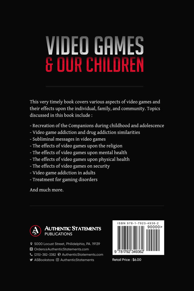 Video Games & Our Children by Shaykh Dr. Saeed Ibn Saalim Ad-Darmaki | Islamic Parenting Guide