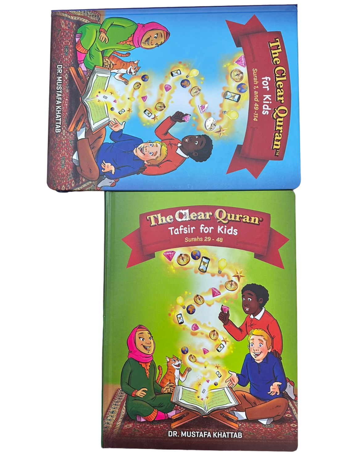 The Clear Quran for Kids – Complete Set (Surahs 1–114) | Illustrated Tafsir for Children | Dr. Mustafa Khattab