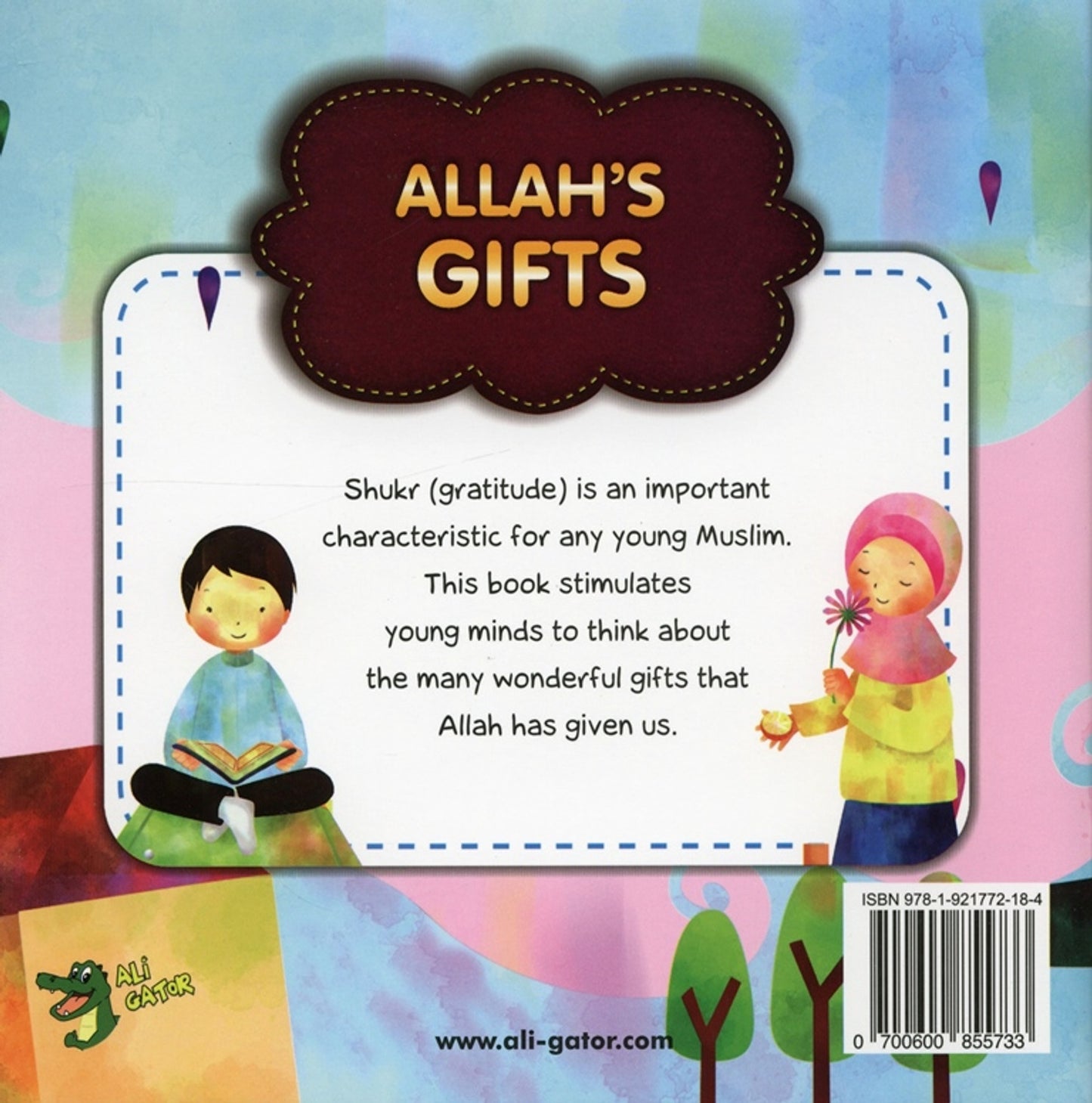 Allah’s Gift – Islamic Board Book for Children Teaching Gratitude & Faith