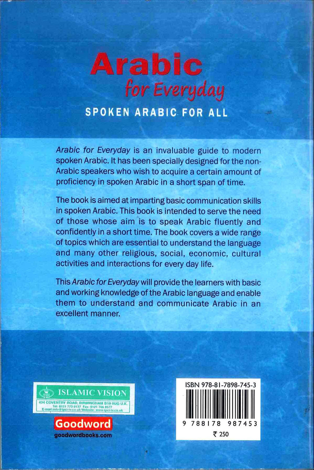 Arabic for Everyday: Spoken Arabic for All – Practical Spoken Arabic Guide