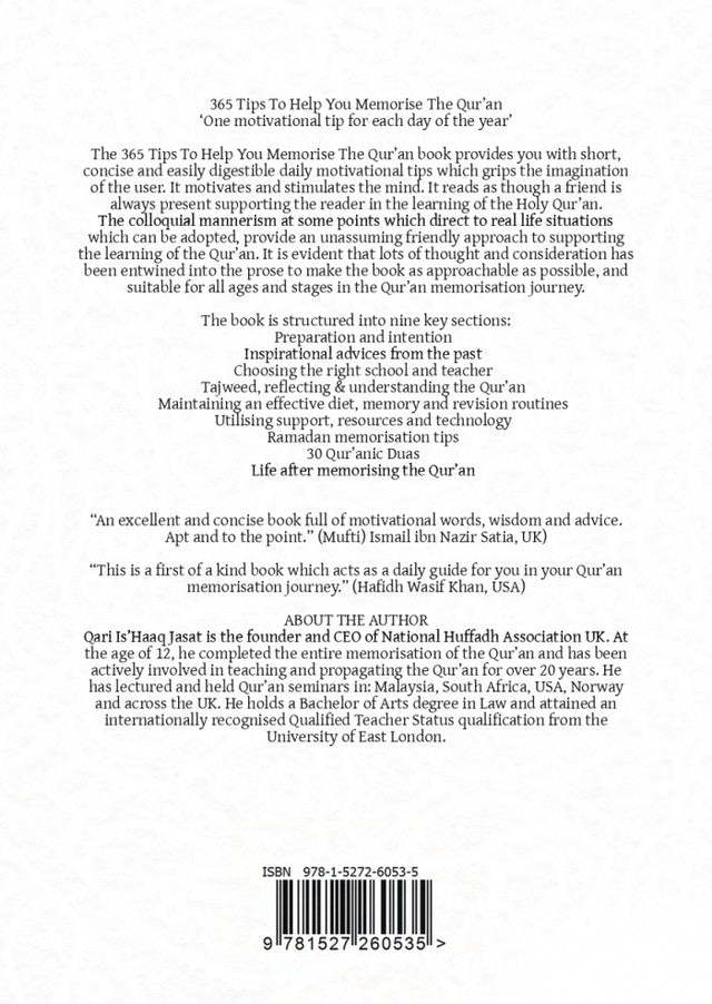 365 Tips To Help You Memorise The Qur’an — Daily Guidance for Your Hifdh Journey