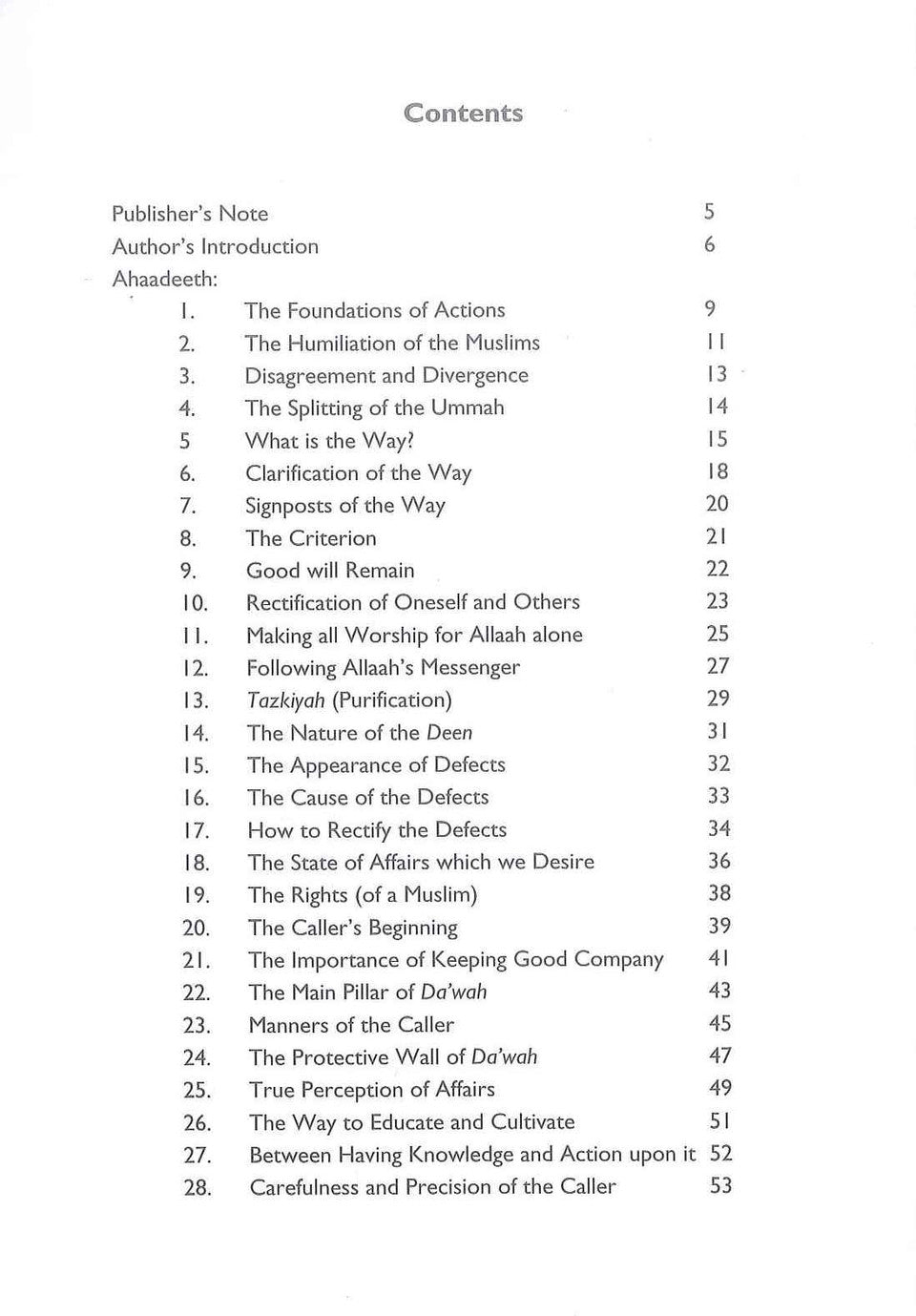 Forty Hadith on Da’wah – Call to Islam & Duties of the Caller in Light of Qur’an and Sunnah