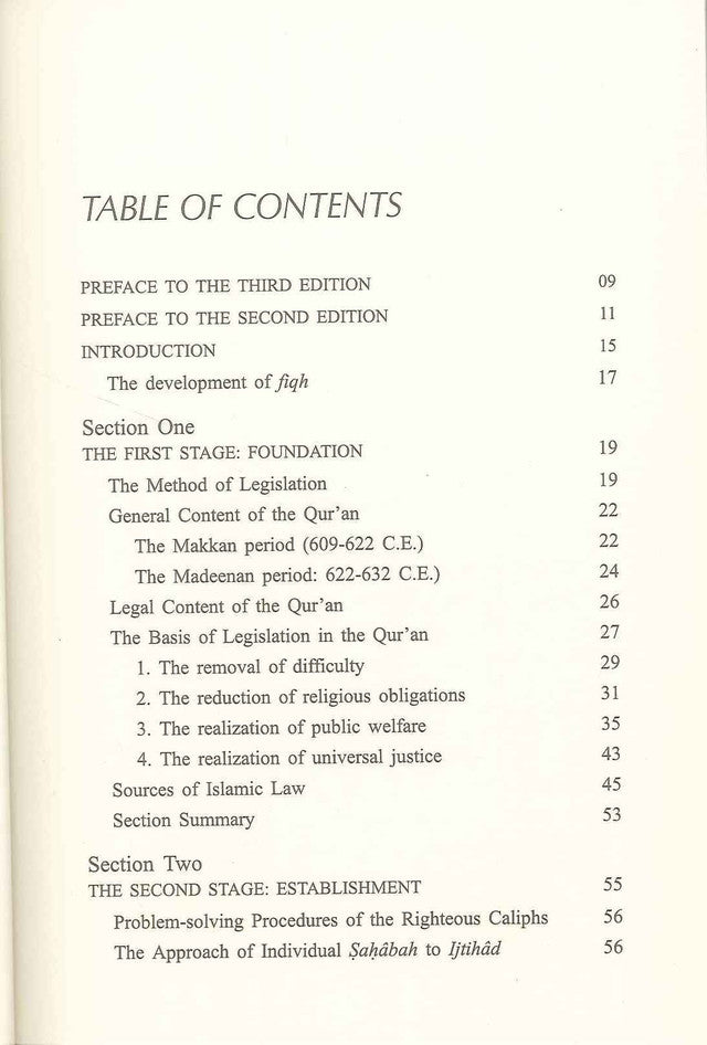 The Evolution Of Fiqh : Soft Cover