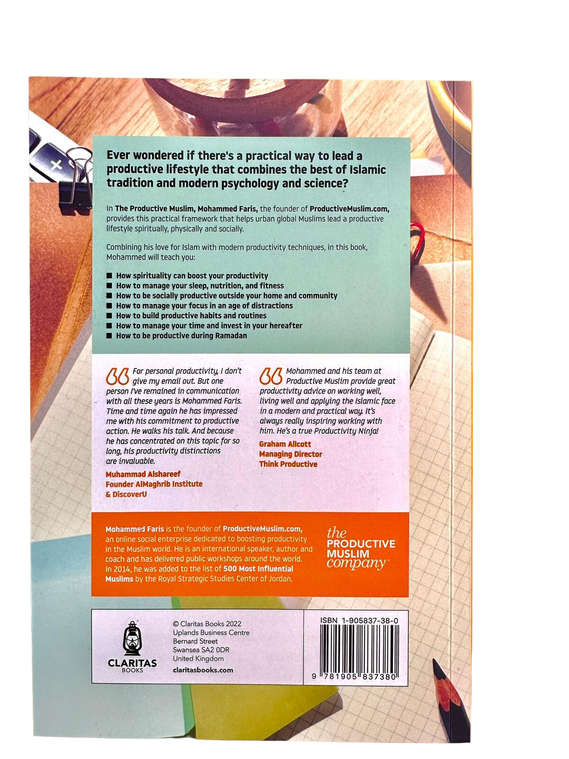 Islamic Productivity Books – The Barakah Effect & The Productive Muslim by Mohammed Faris