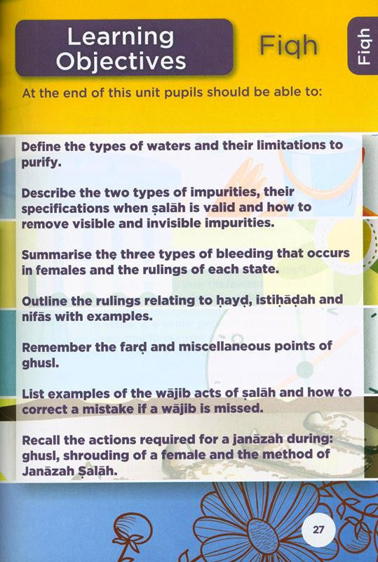 Islamic Curriculum Coursebook 6 Girls (المنهج الإسلامي) – Advanced Islamic Studies Learning Book for Muslim Girls
