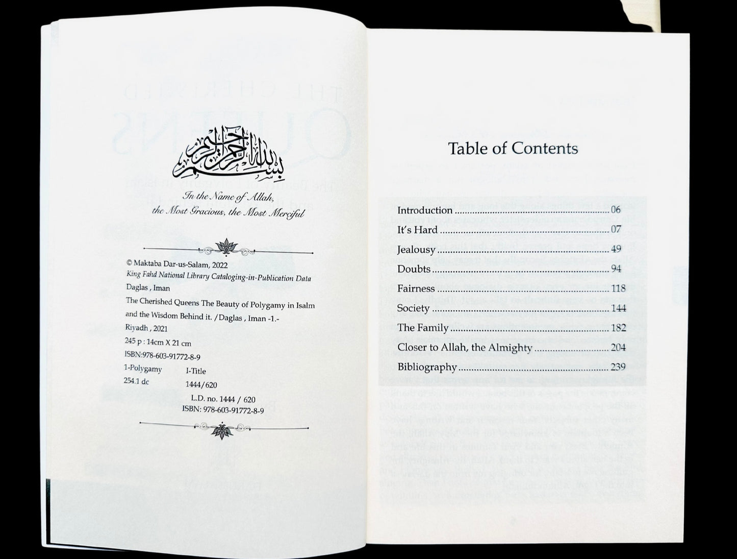 The Cherished Queens The Beauty of Polygamy by Imam Daglas