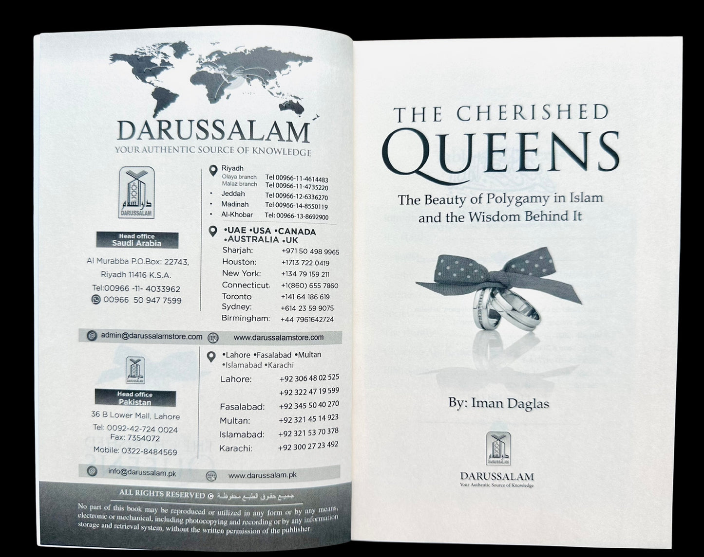 The Cherished Queens The Beauty of Polygamy by Imam Daglas