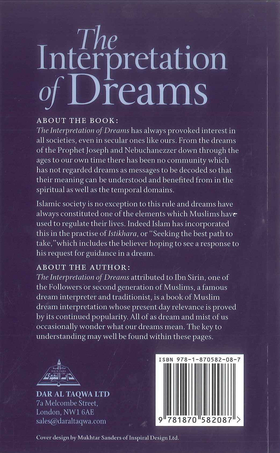 The Interpretation of Dreams – Ibn Raashid Al-Bakri Al-Qafsi | Islamic Dream Interpretation in Light of Qur’an & Sunnah