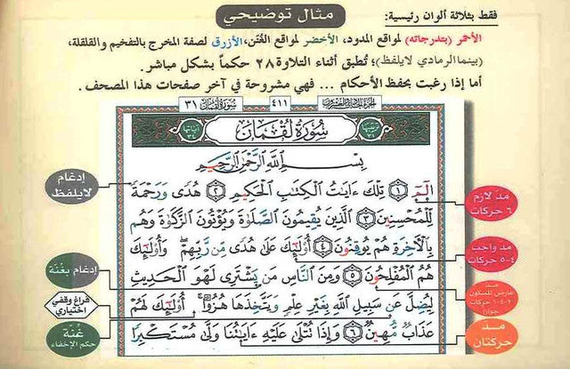 Tajweed Quran in 30 Parts Set – Paperback in Leather Cover