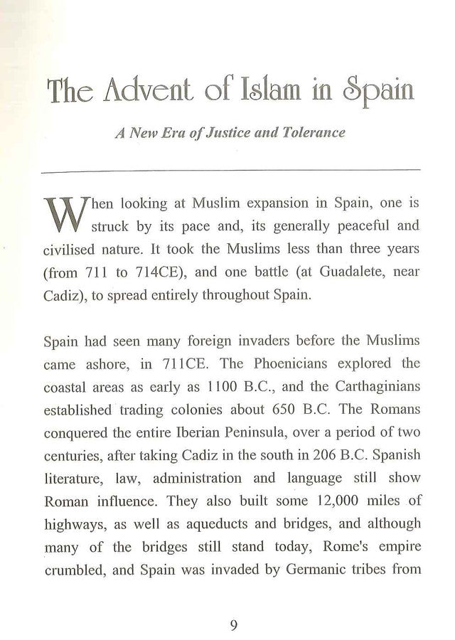 Muslim Civilisation In Spain by Omar Kassir