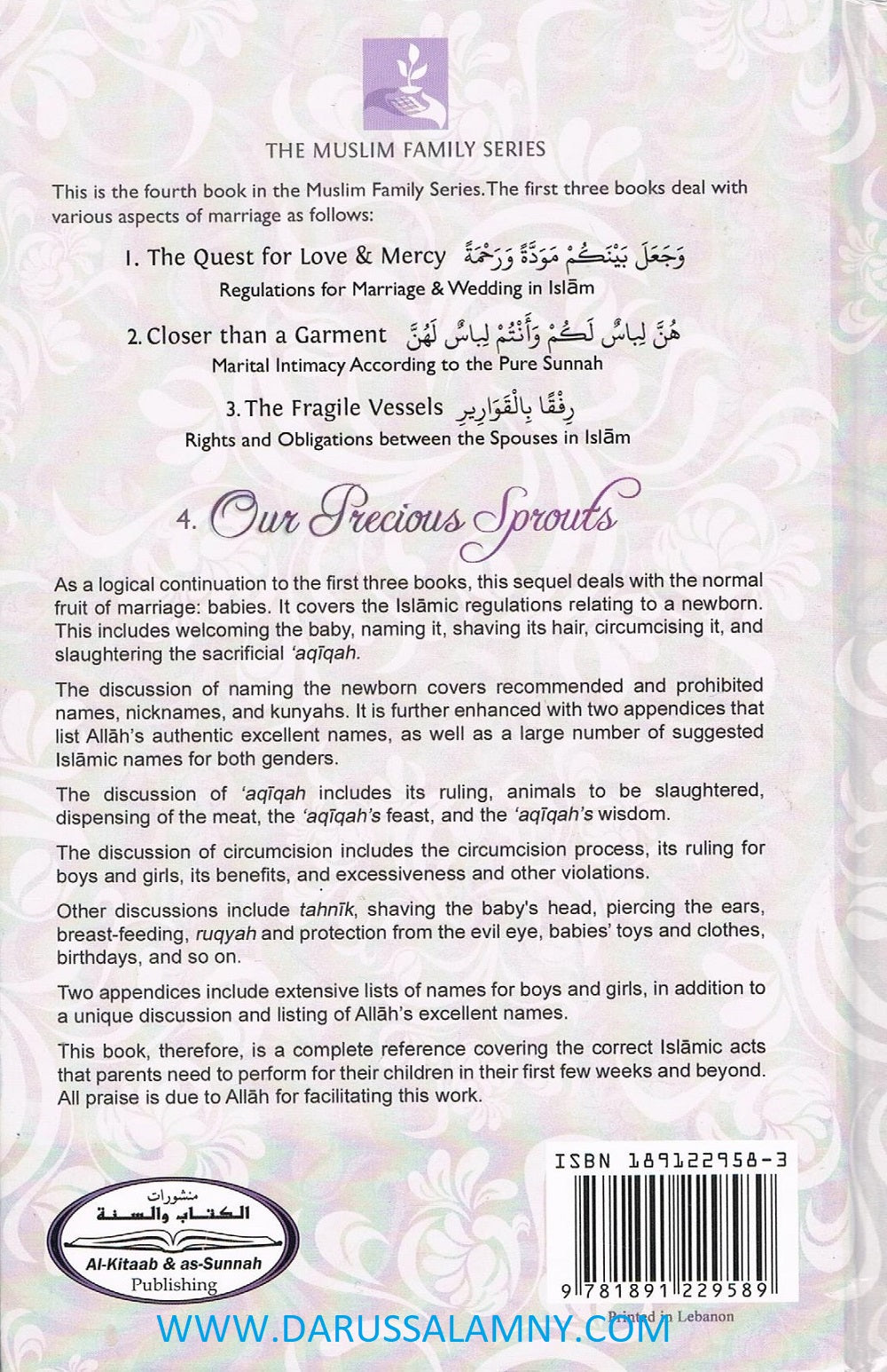 Our Precious Sprouts – Islamic Regulations for Newborns by Muhammad al-Jibaly