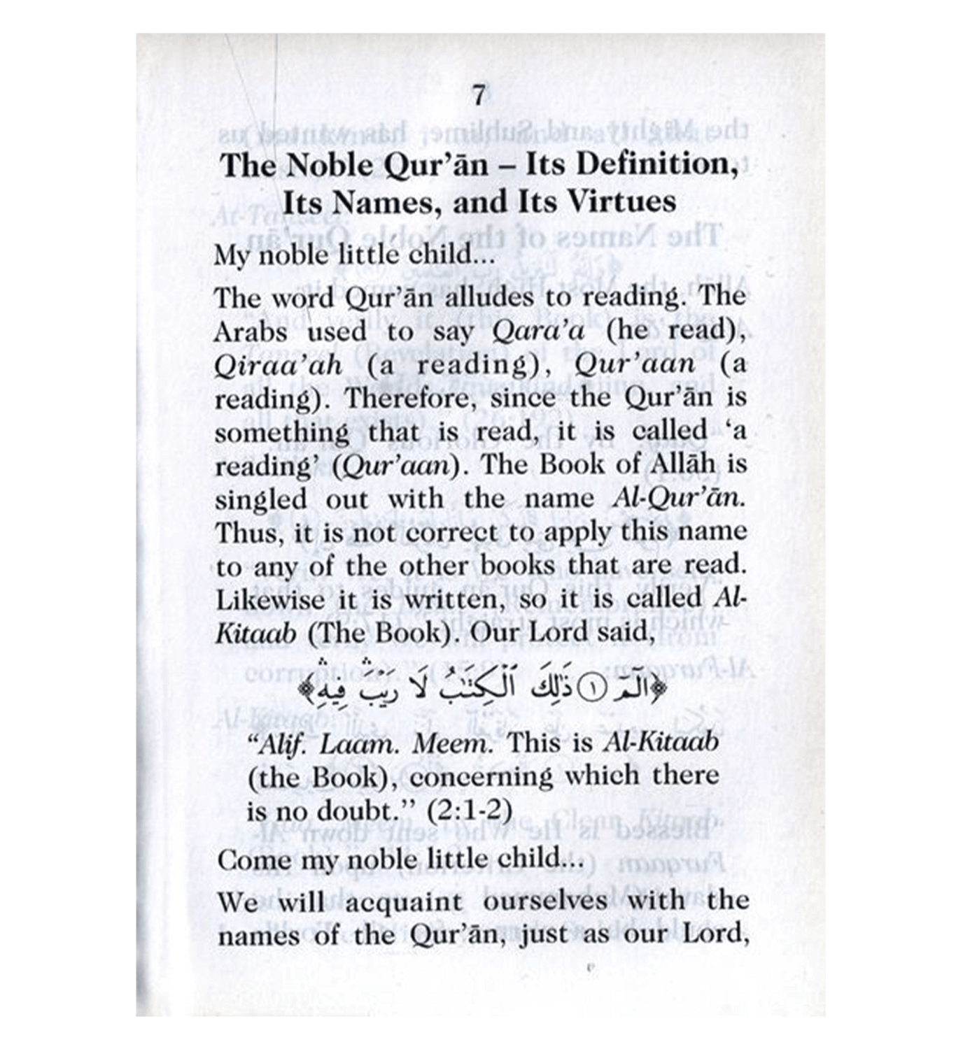 The Sciences of the Quran for Children by Abdul Malik Mujahid