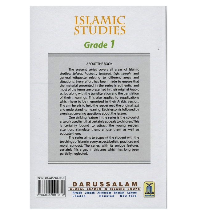 Islamic Studies Grade 1 – English Textbook for Children | Foundational Islamic Education